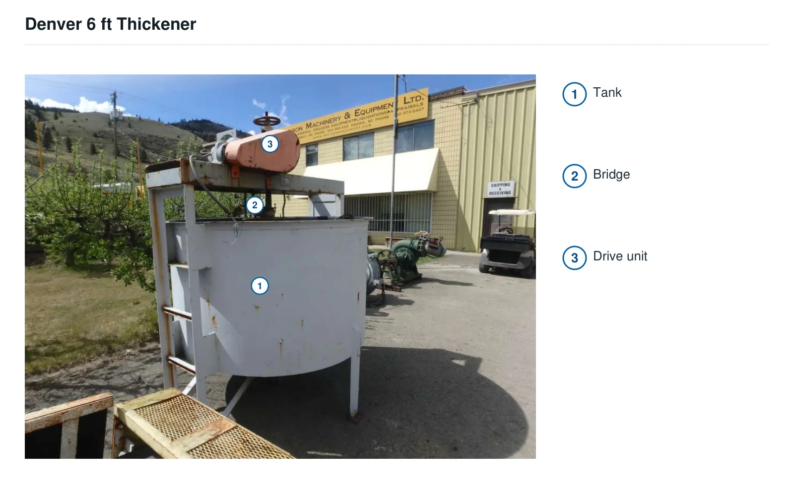 Denver Equipment 浓密机 – 浓密机 (2)