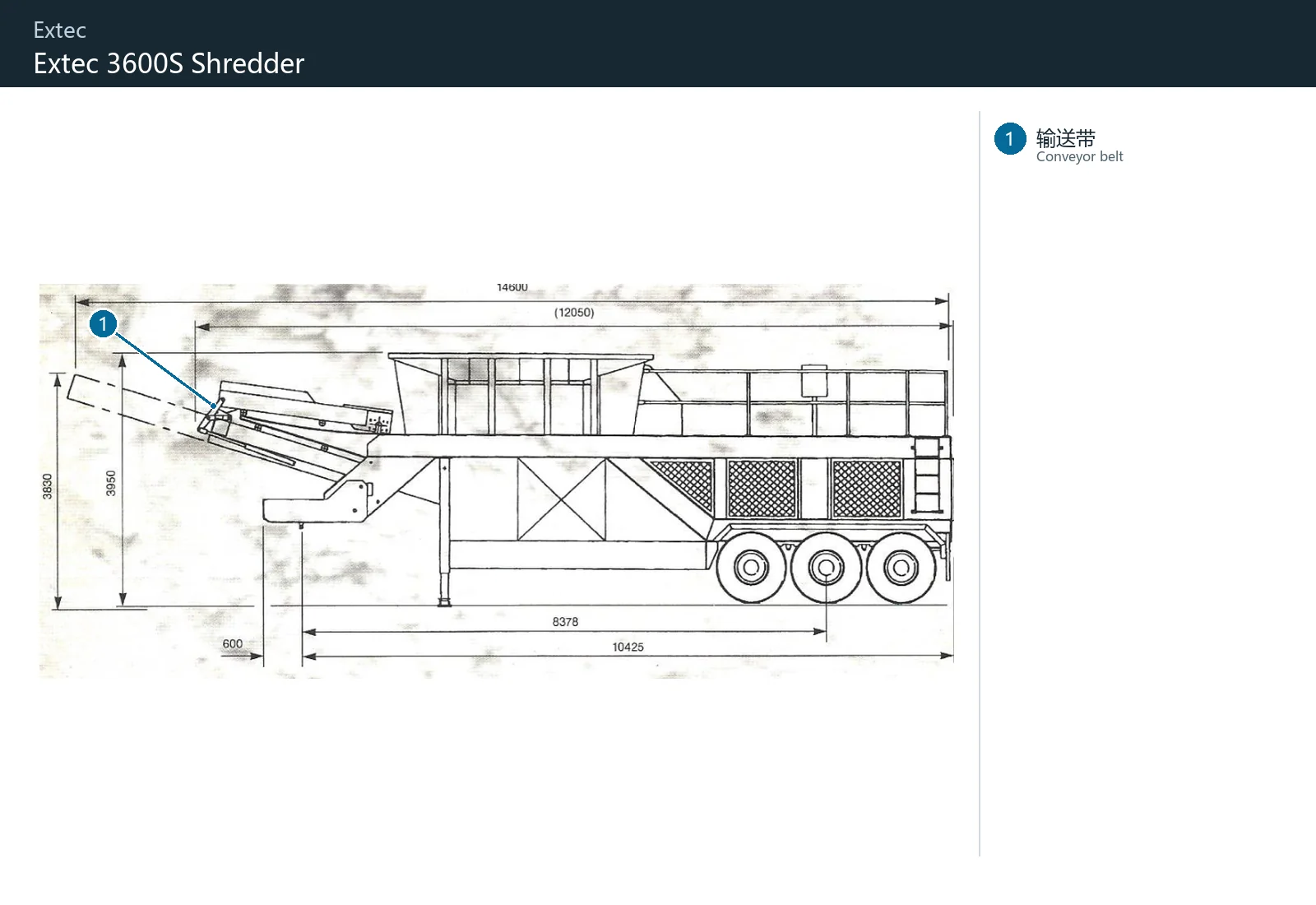 Extec 3600S Shredder (2)