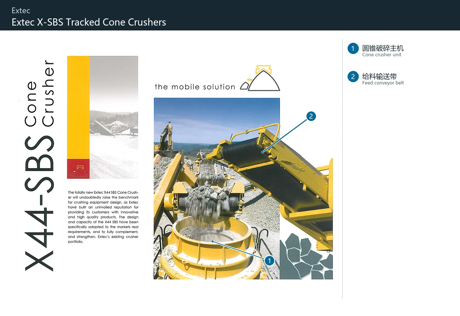 Extec SBS Cone Crawler-mounted Cone crusher – Crawler-mounted Cone crusher (2)