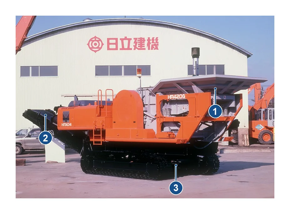 Hitachi Construction Machinery HR420 Mobile Crusher Family (2)
