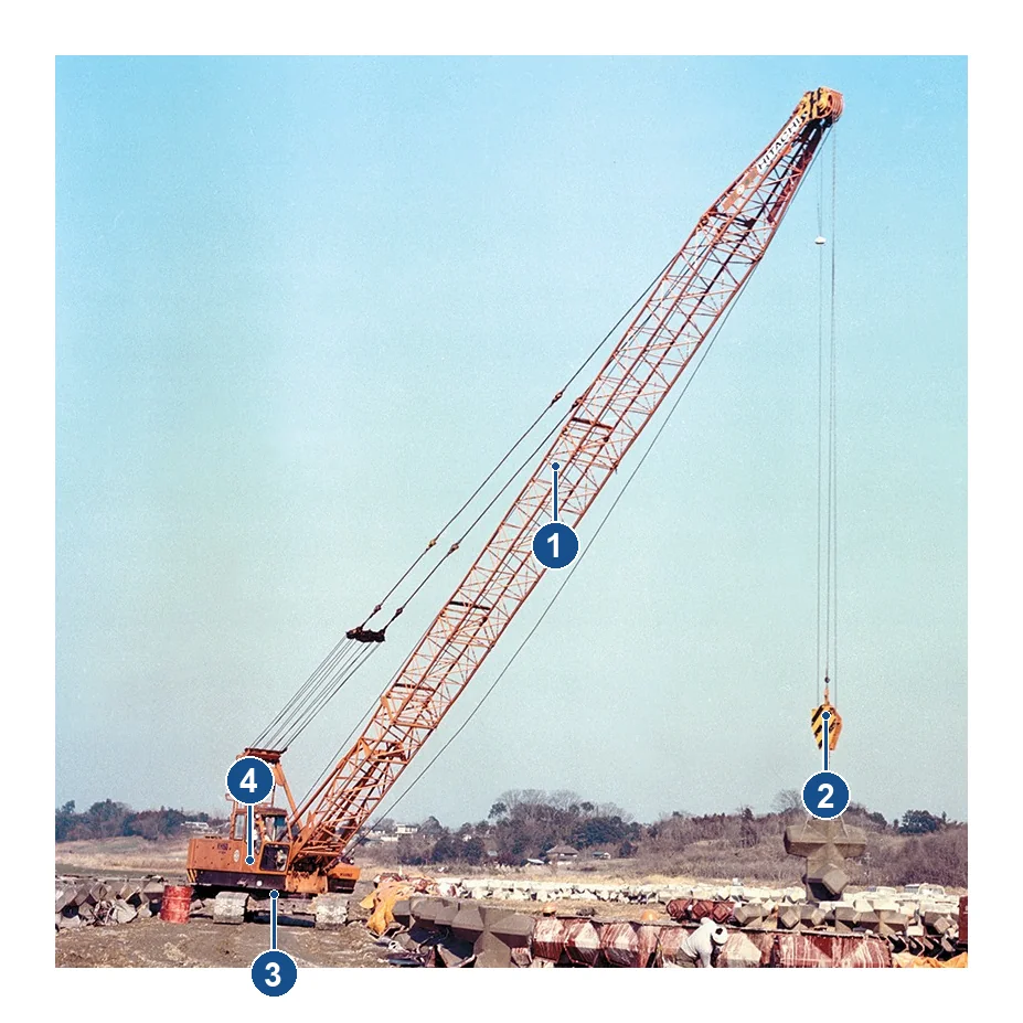 Hitachi Construction Machinery KH and CX Hydraulic Crawler Crane Families (2)