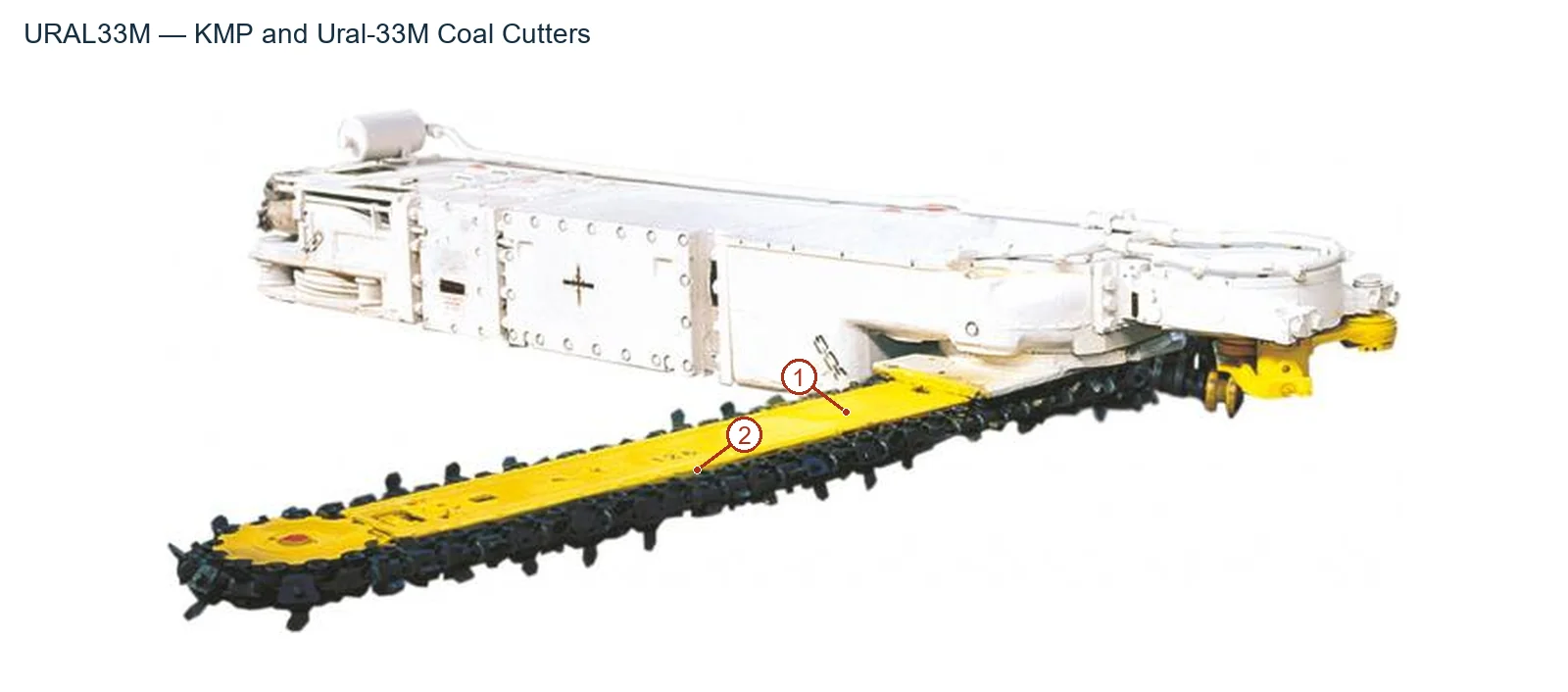 Kopeysk Coal cutter – rozadora de carbón (2)