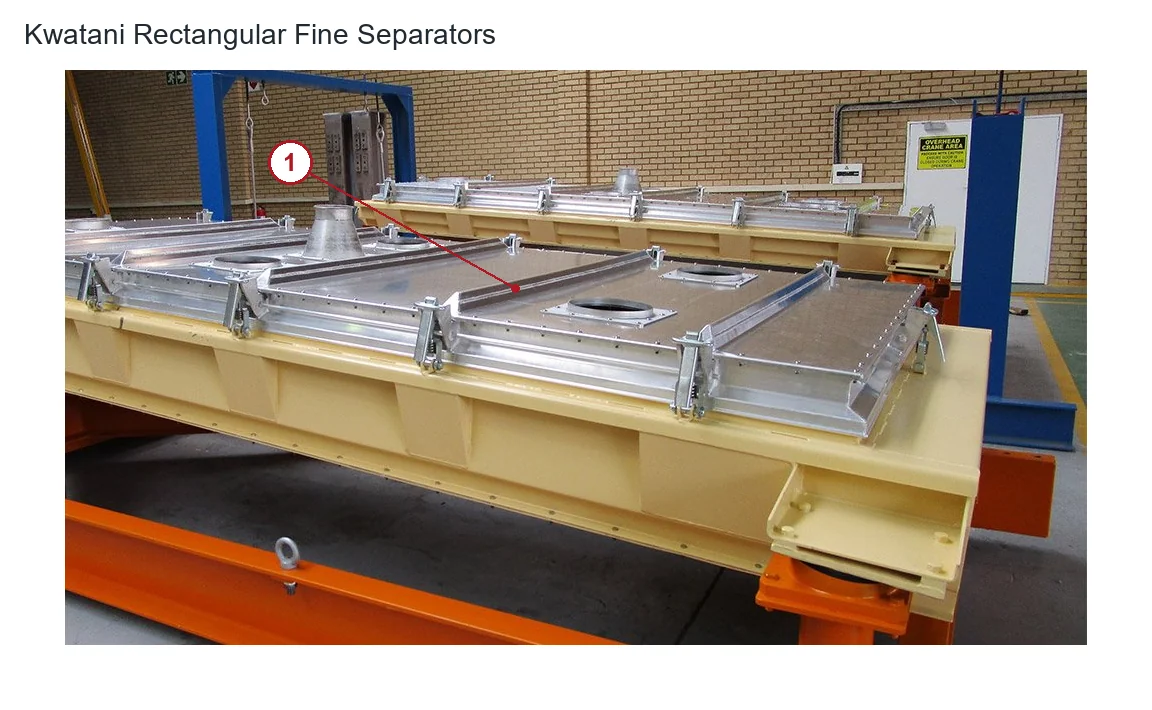 Kwatani Rectangular Fine Separators (2)
