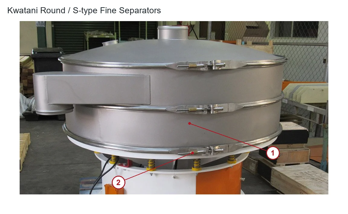 Kwatani Round / S-type Fine Separators (2)
