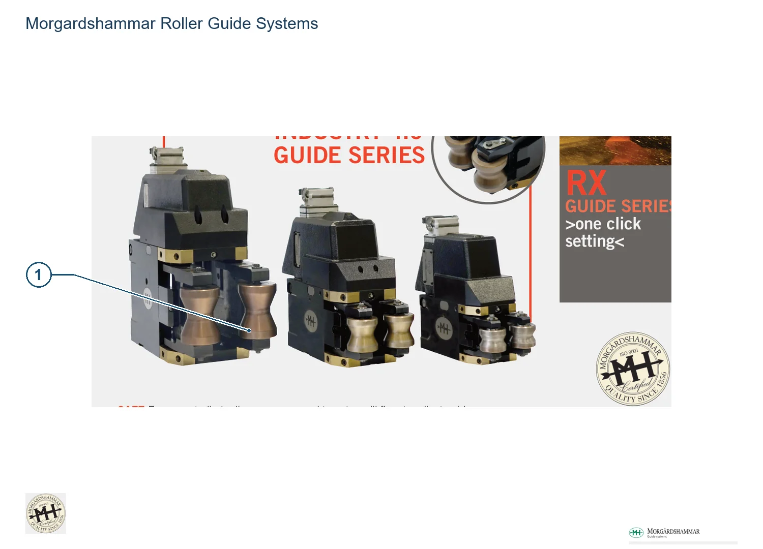 Morgardshammar Roller Guide Systems (2)