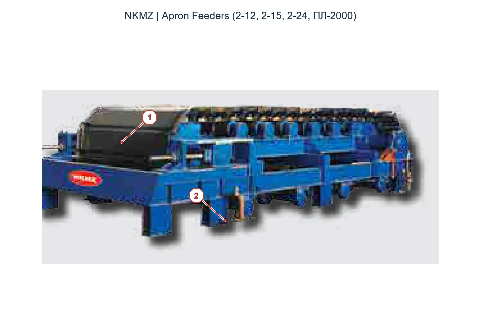 NKMZ Apron feeder 2-12 etc. – Apron feeder (2)