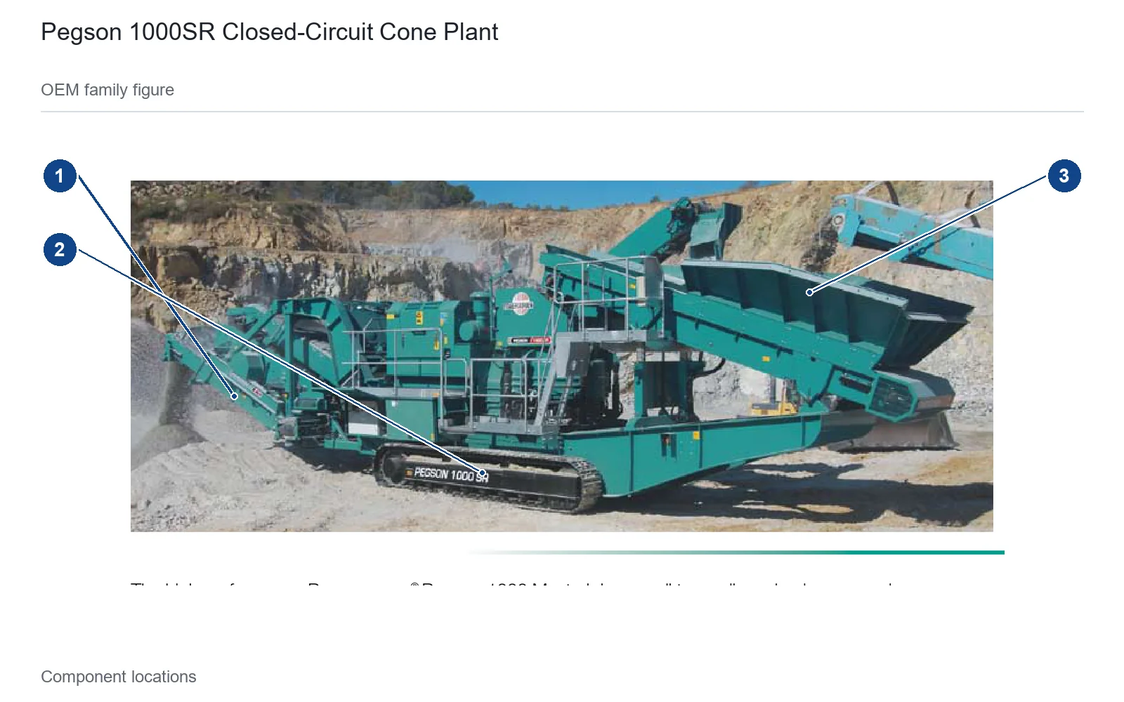 Pegson Maxtrak / SR Crawler-mounted Cone crusher – Crawler-mounted Cone crusher (2)