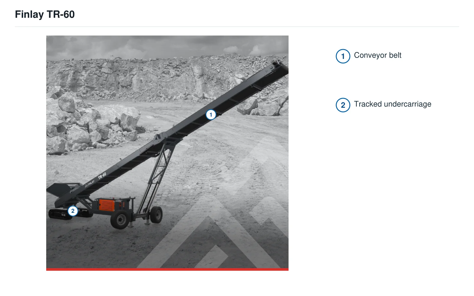 Terex Finlay Belt conveyor – Belt conveyor (2)