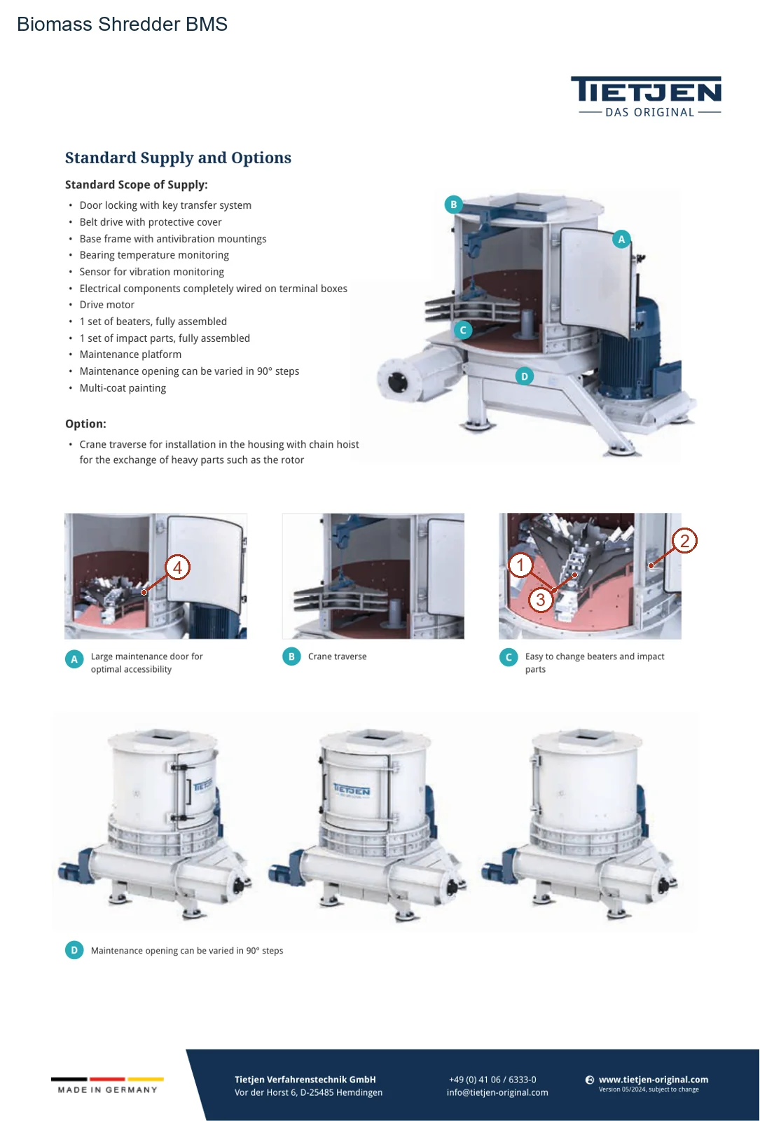 TIETJEN Biomass Shredder BMS (2)