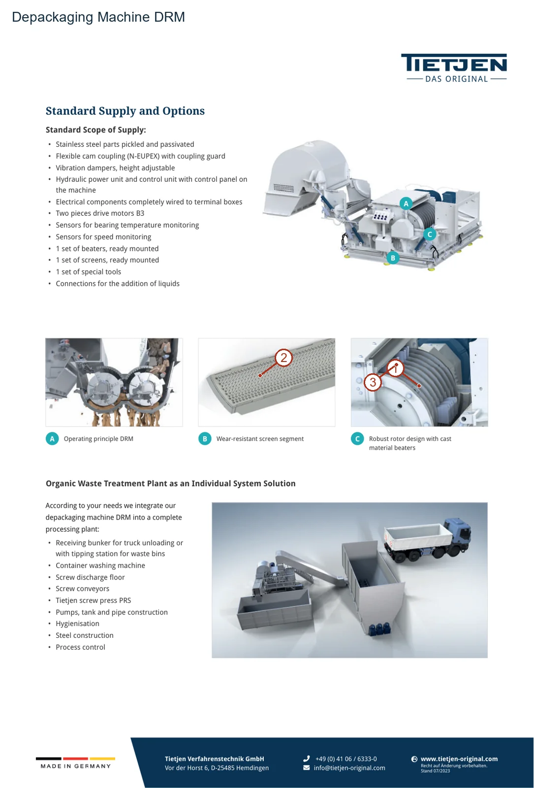 TIETJEN Depackaging Machine DRM (2)