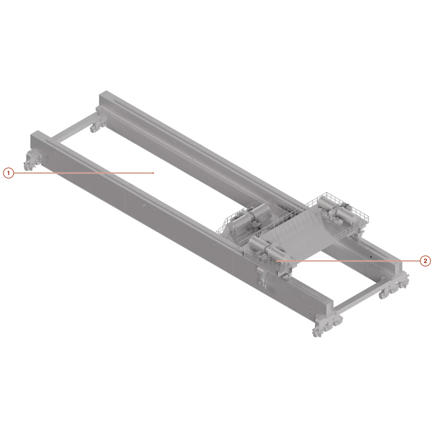 Tyazhmash overhead cranes for offshore structures 桥式起重机 – 桥式起重机 (2)