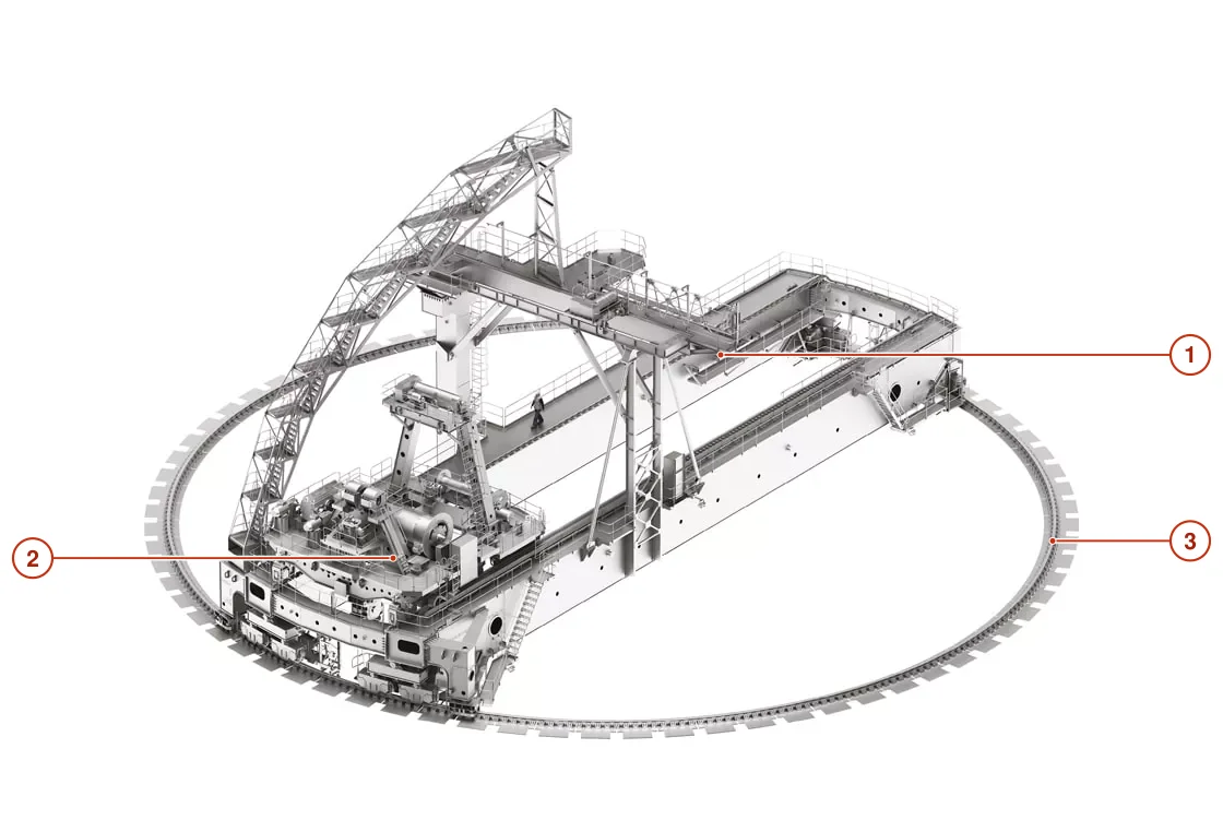Tyazhmash polar overhead crane 极坐标桥式起重机 – 极坐标桥式起重机 (2)