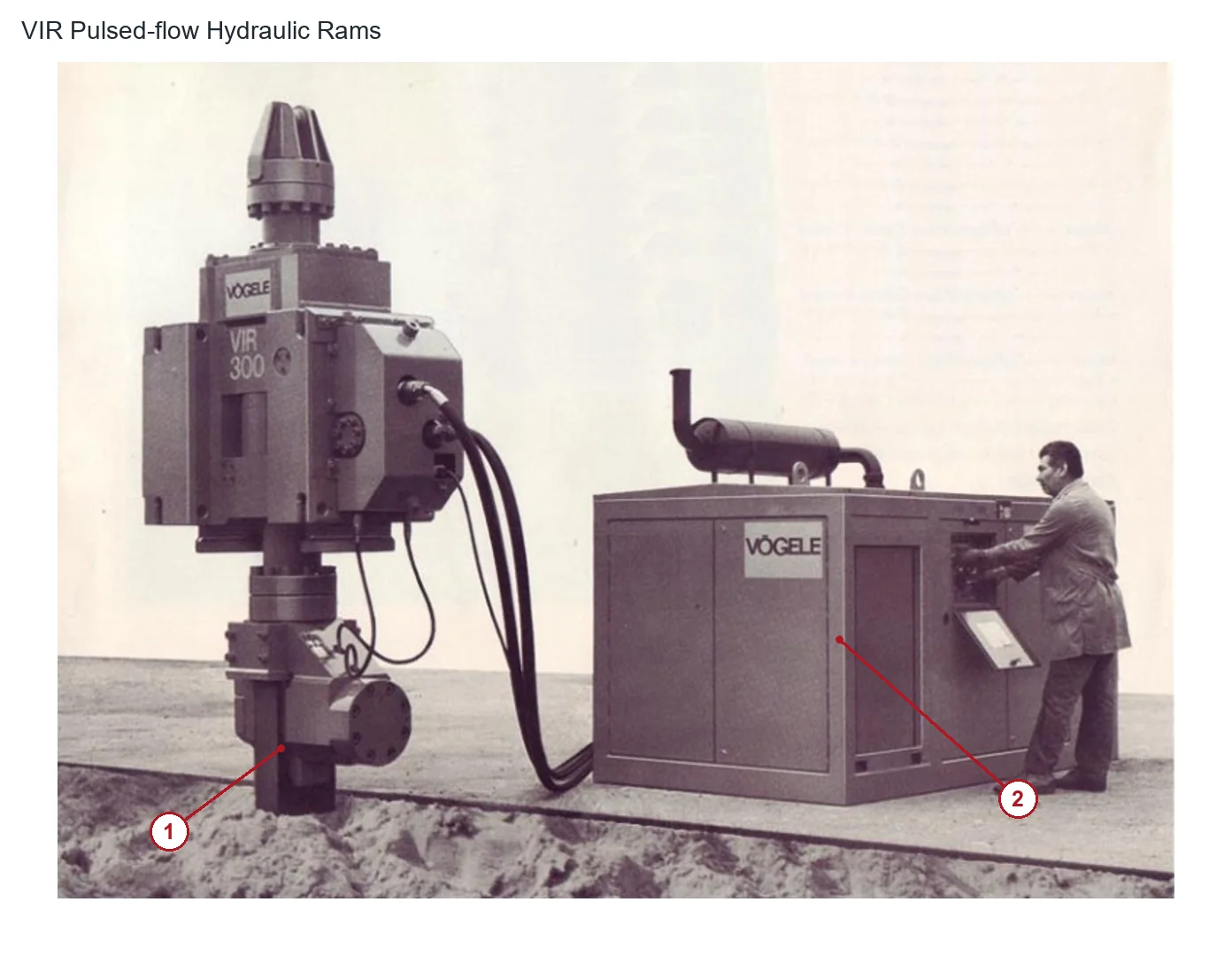 VÖGELE VIR Pulsed-flow Hydraulic Rams (2)
