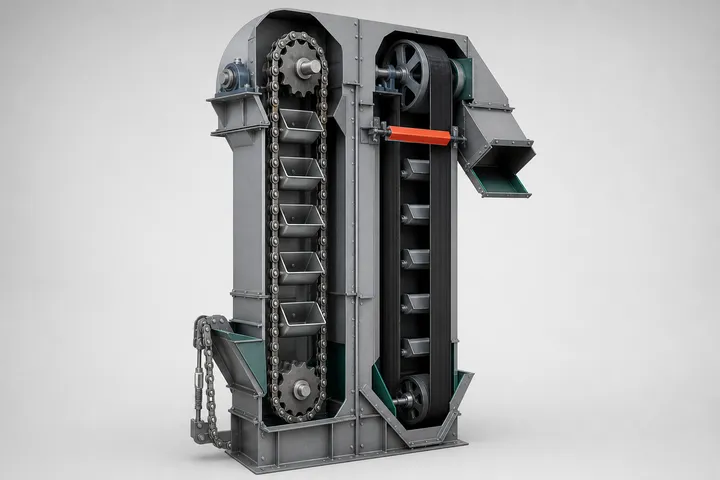 Лифт в бакете