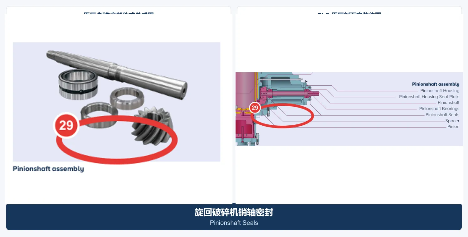 Pinion Shaft Seal