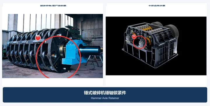锤轴锁紧件